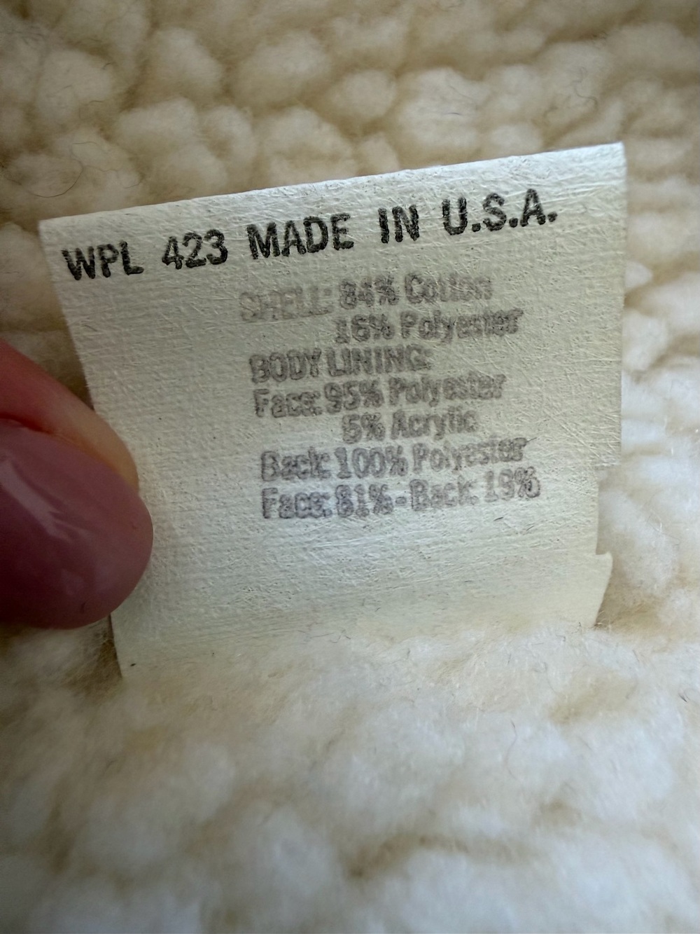 Vintage 1970s Levi’s White Tab Corduroy Sherpa Vest size M - Picture 5 of 6